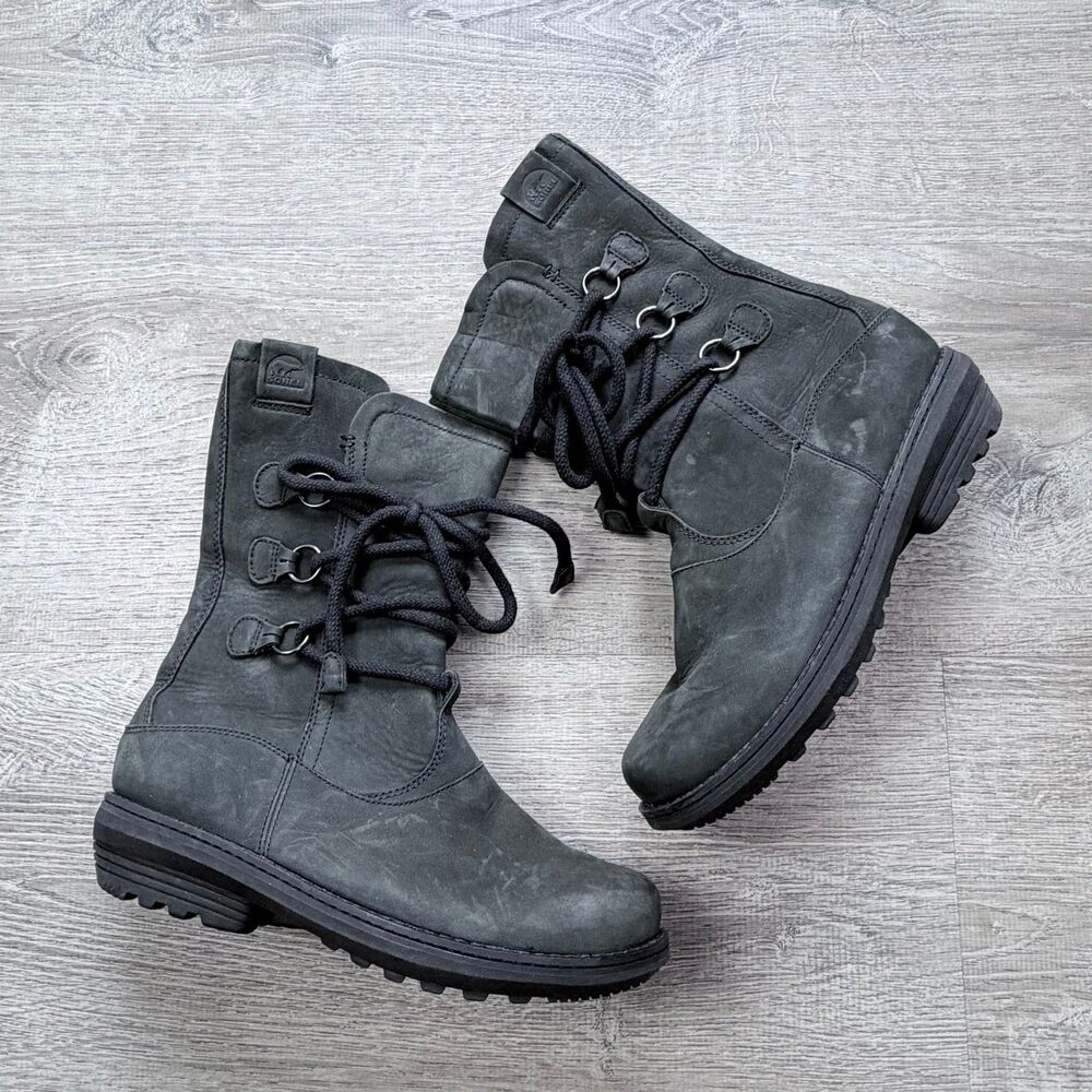 Sorel thinstiate insulation waterproof lace up boots women’s 8